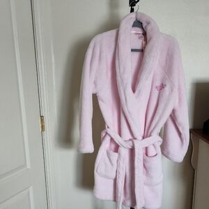 Victoria's Secret Light Pink Plush Robe